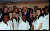 Senator Menendez (D-NJ) with some of his Teenangels and Tweenangels constituents.